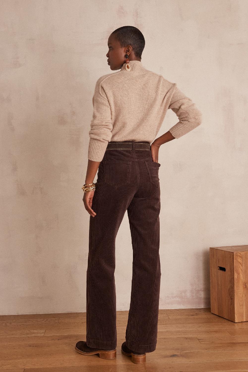 Maison 123 LISA Velvet Trousers