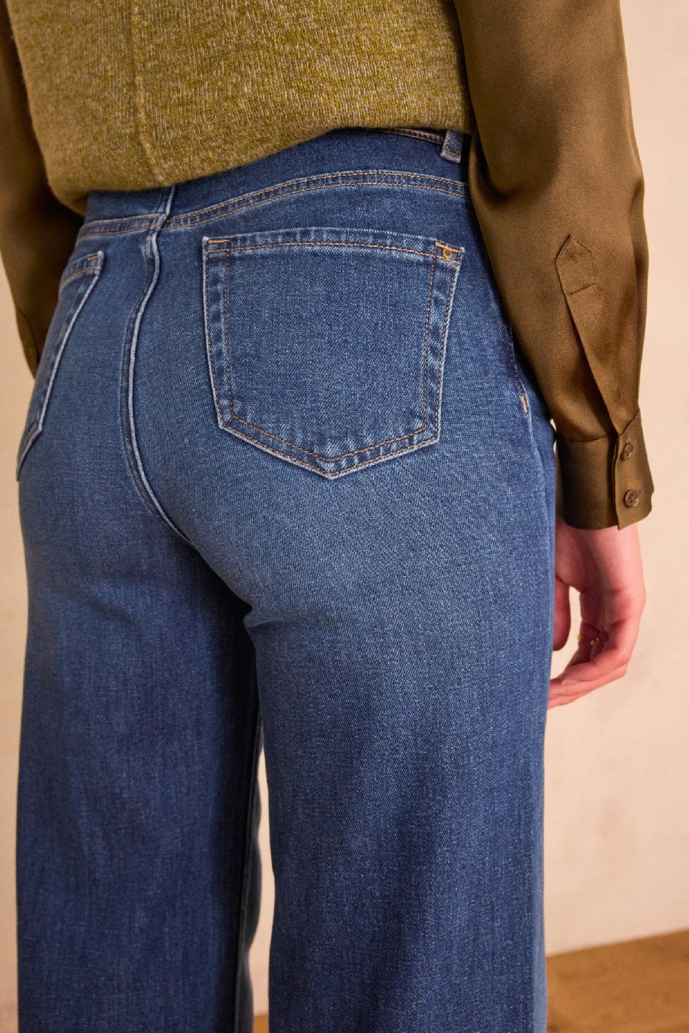 Maison 123 LISA Wide-leg Denim Jeans