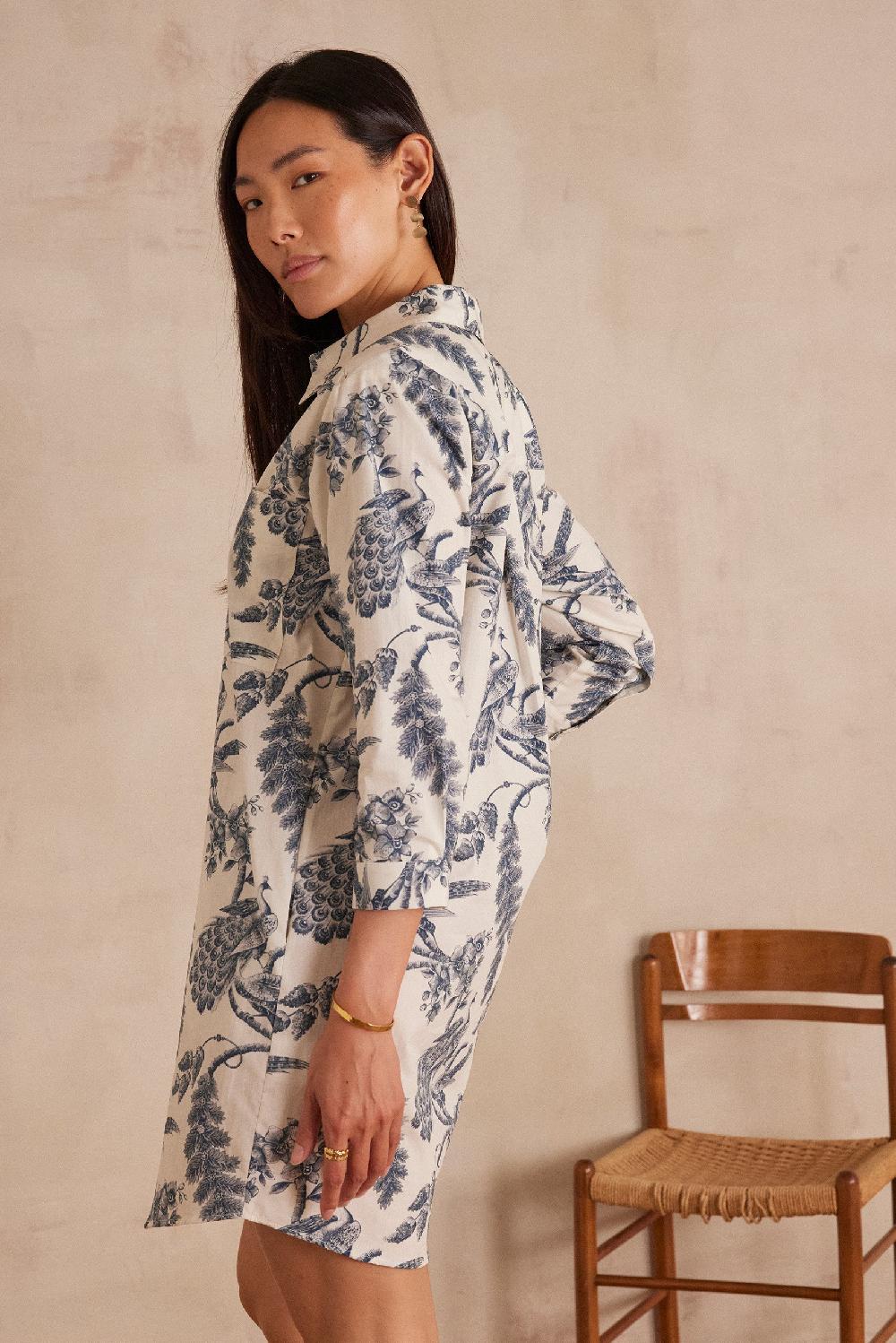 Maison 123 LISEA Cotton Shirt Dress