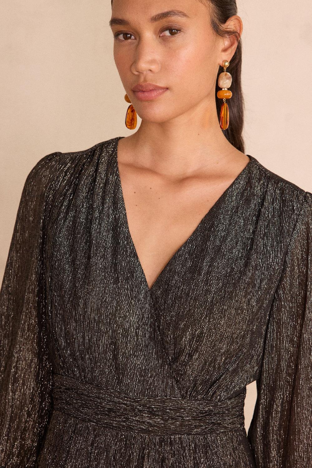 Maison 123 Long Iridescent LOUMIA Dress