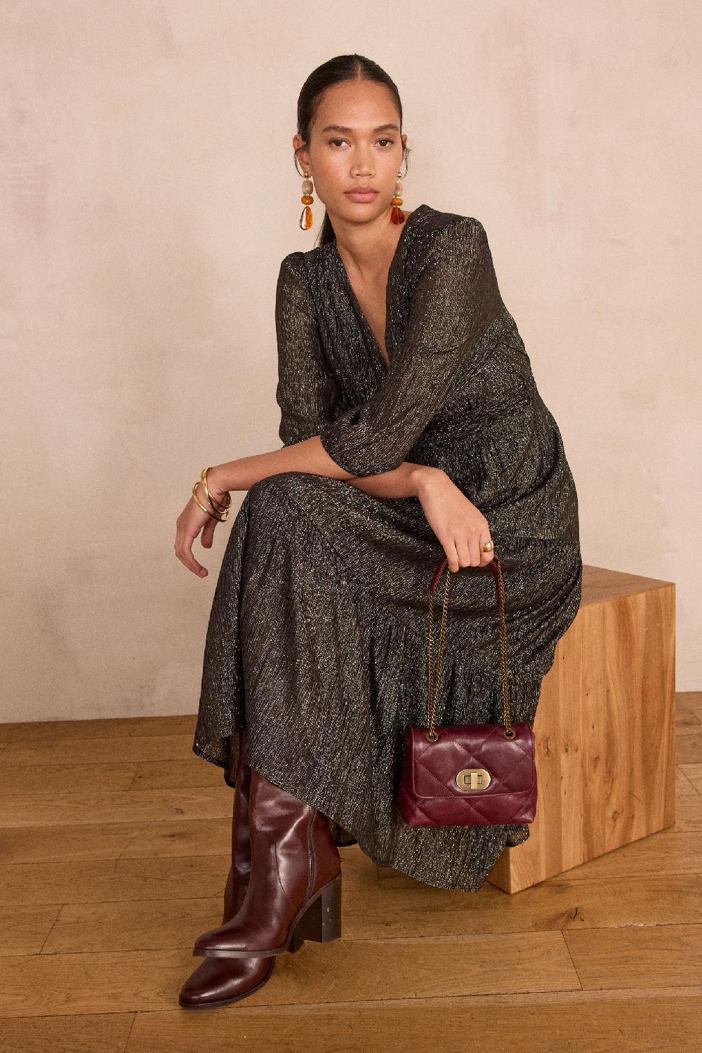 maison 123 Long iridescent LOUMIA Dress