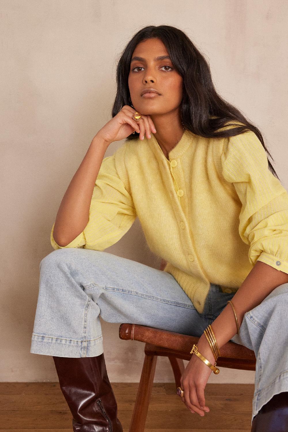 Maison 123 LOULOU Mohair Cardigan