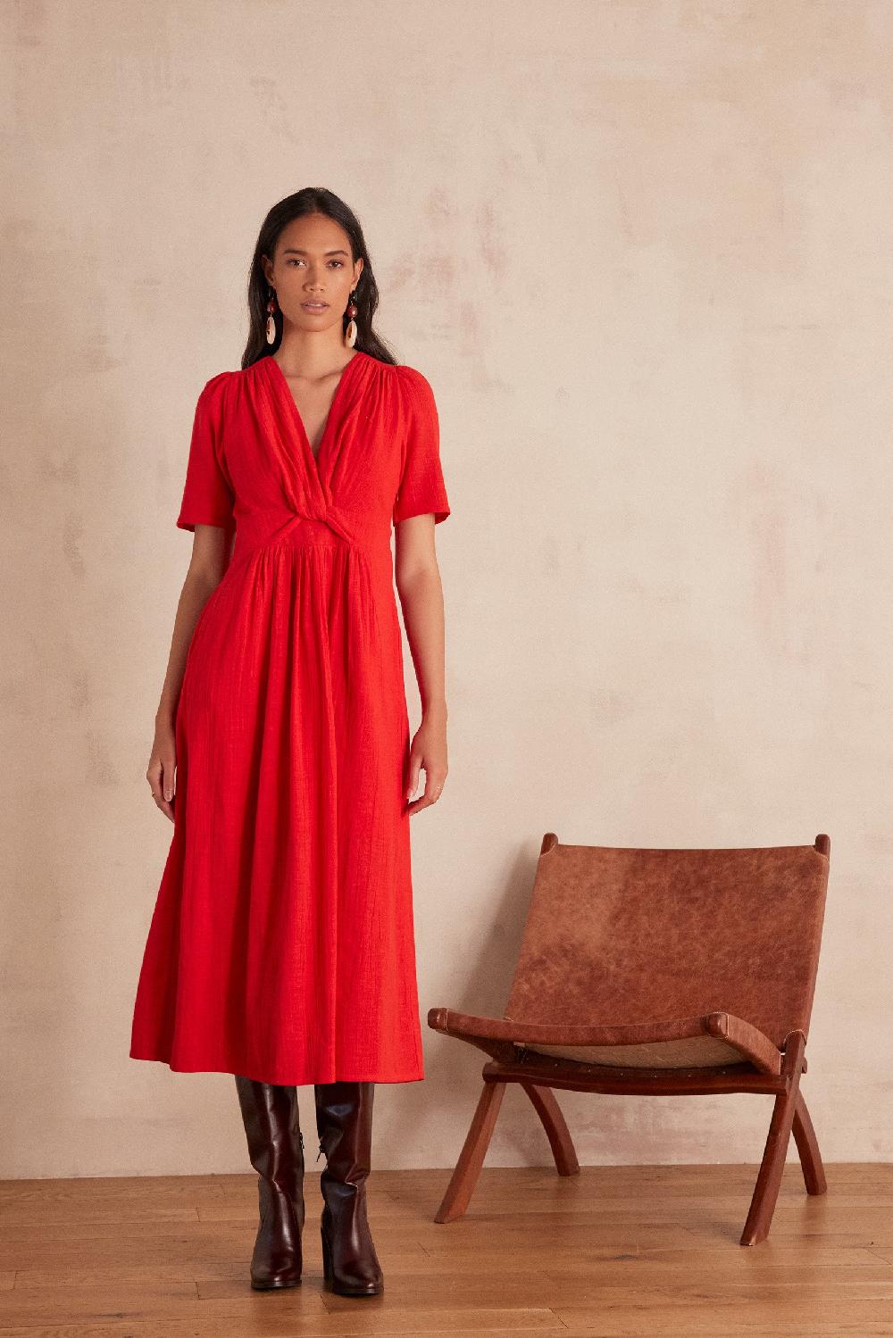 Maison 123 LOVE Cotton Dress