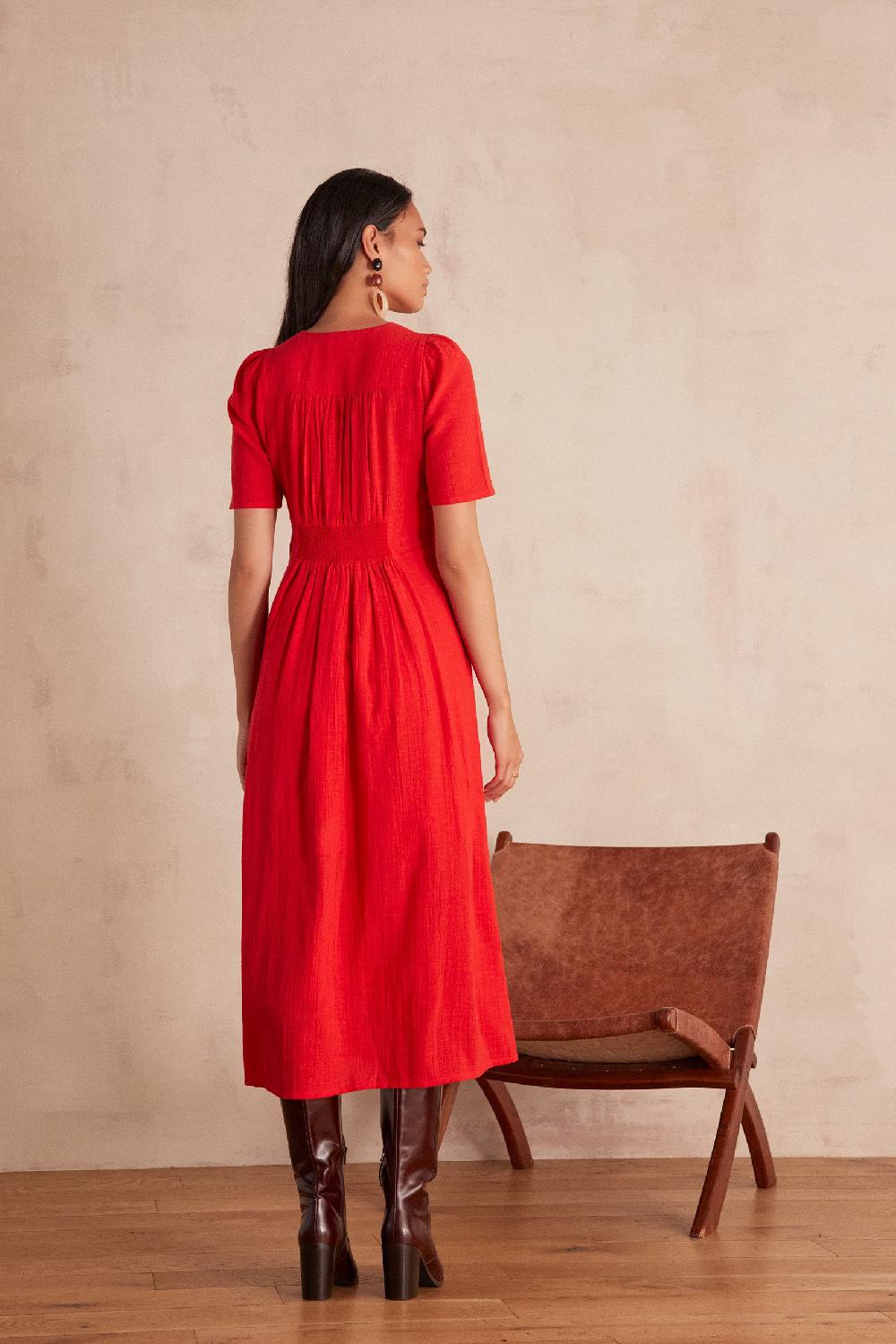 Maison 123 LOVE Cotton Dress