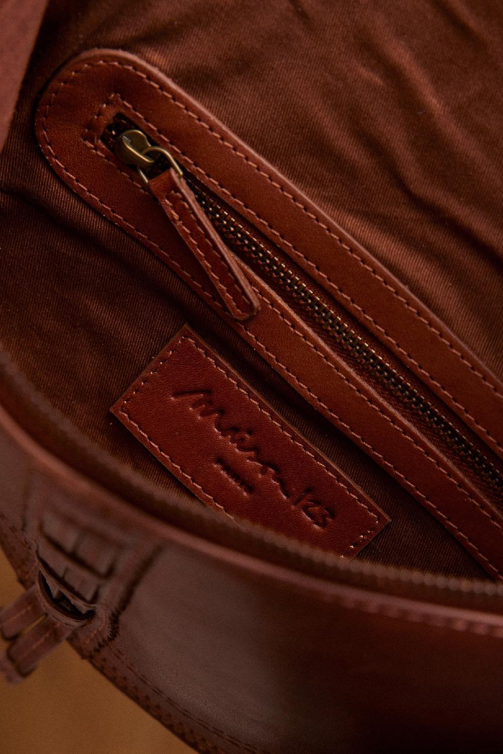 Maison 123 LUCIEN Leather Bum Bag