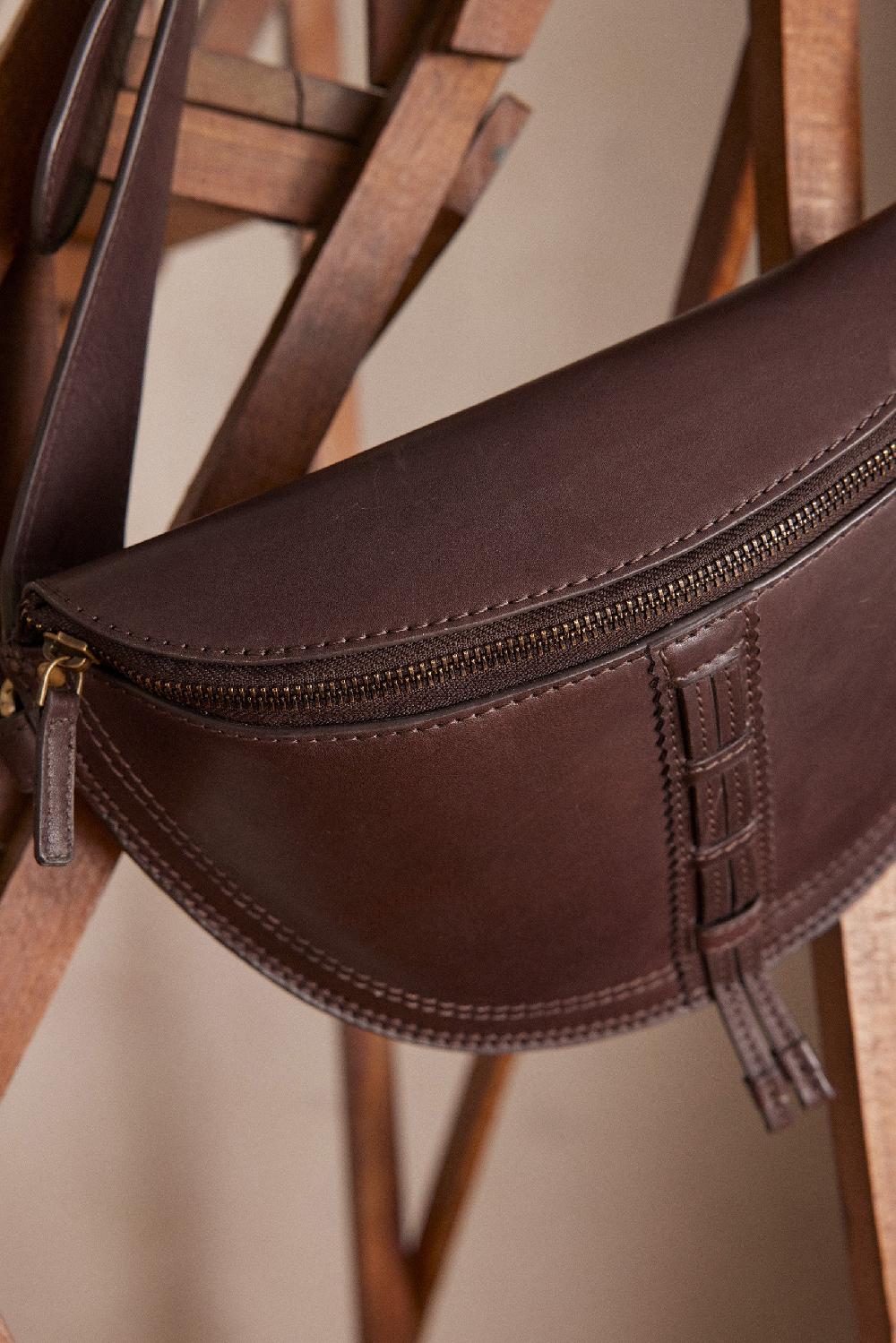 Maison 123 LUCIEN Leather Bum Bag