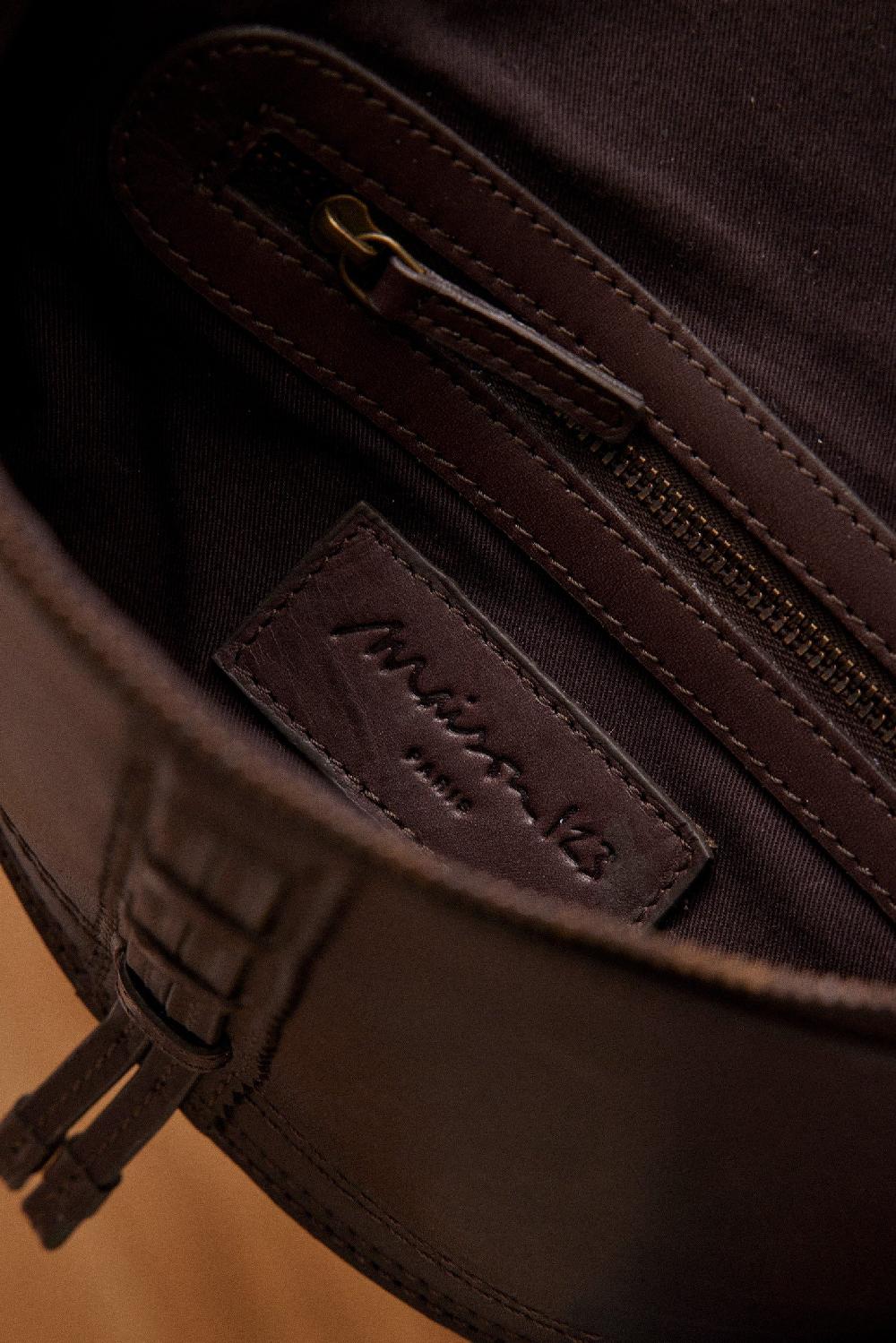 Maison 123 LUCIEN Leather Bum Bag