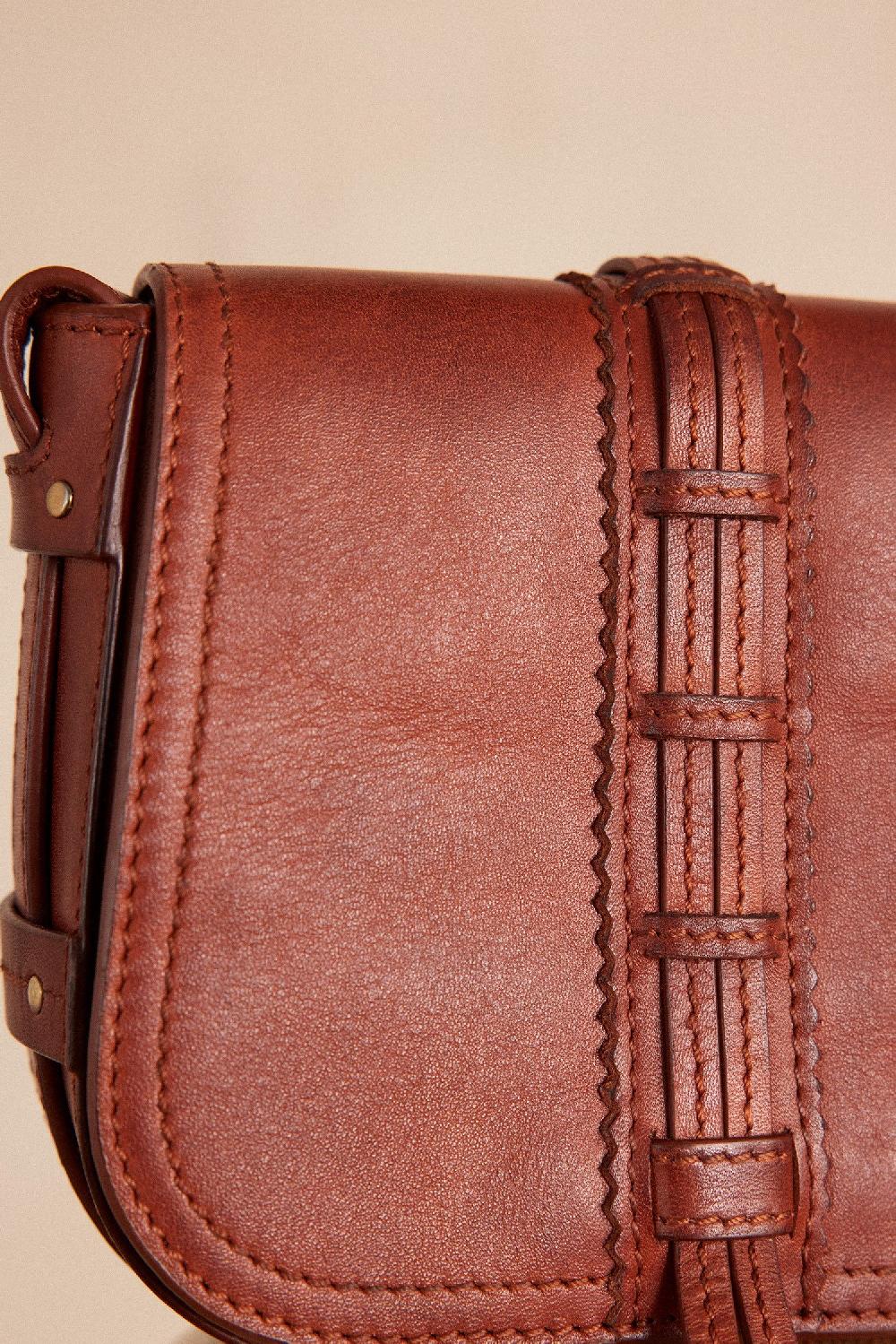 Maison 123 LUCIEN MINI Leather Bag