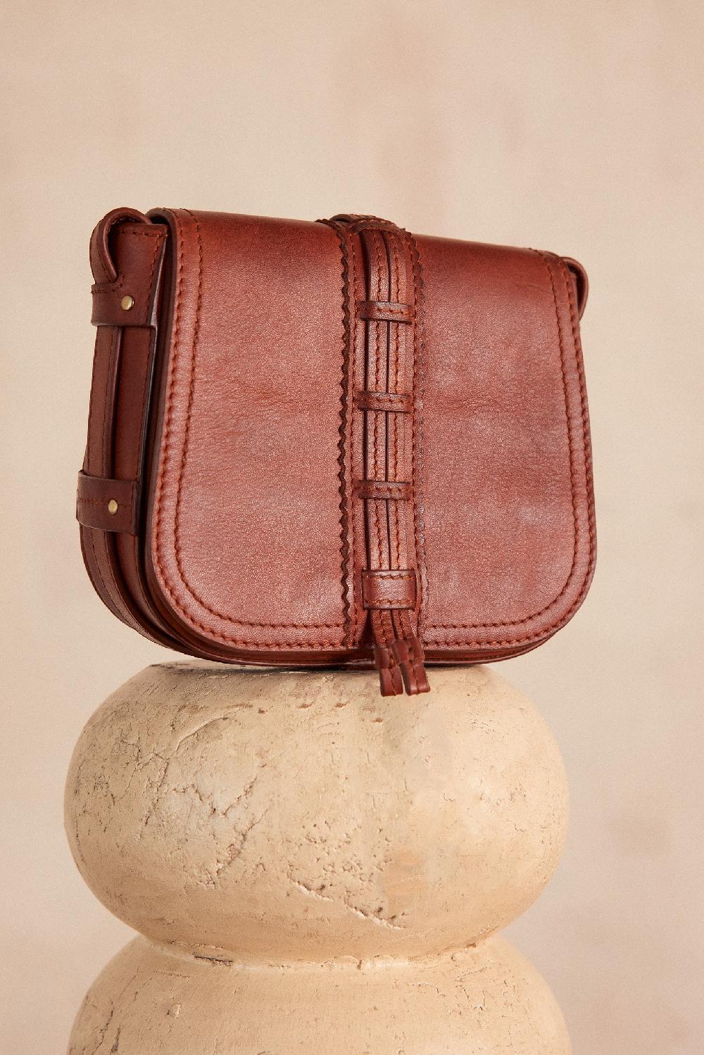 Maison 123 LUCIEN MINI Leather Bag