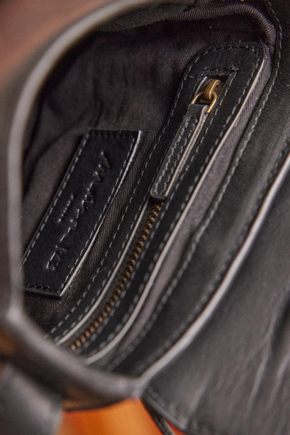 Maison 123 LUCIEN MINI Leather Bag