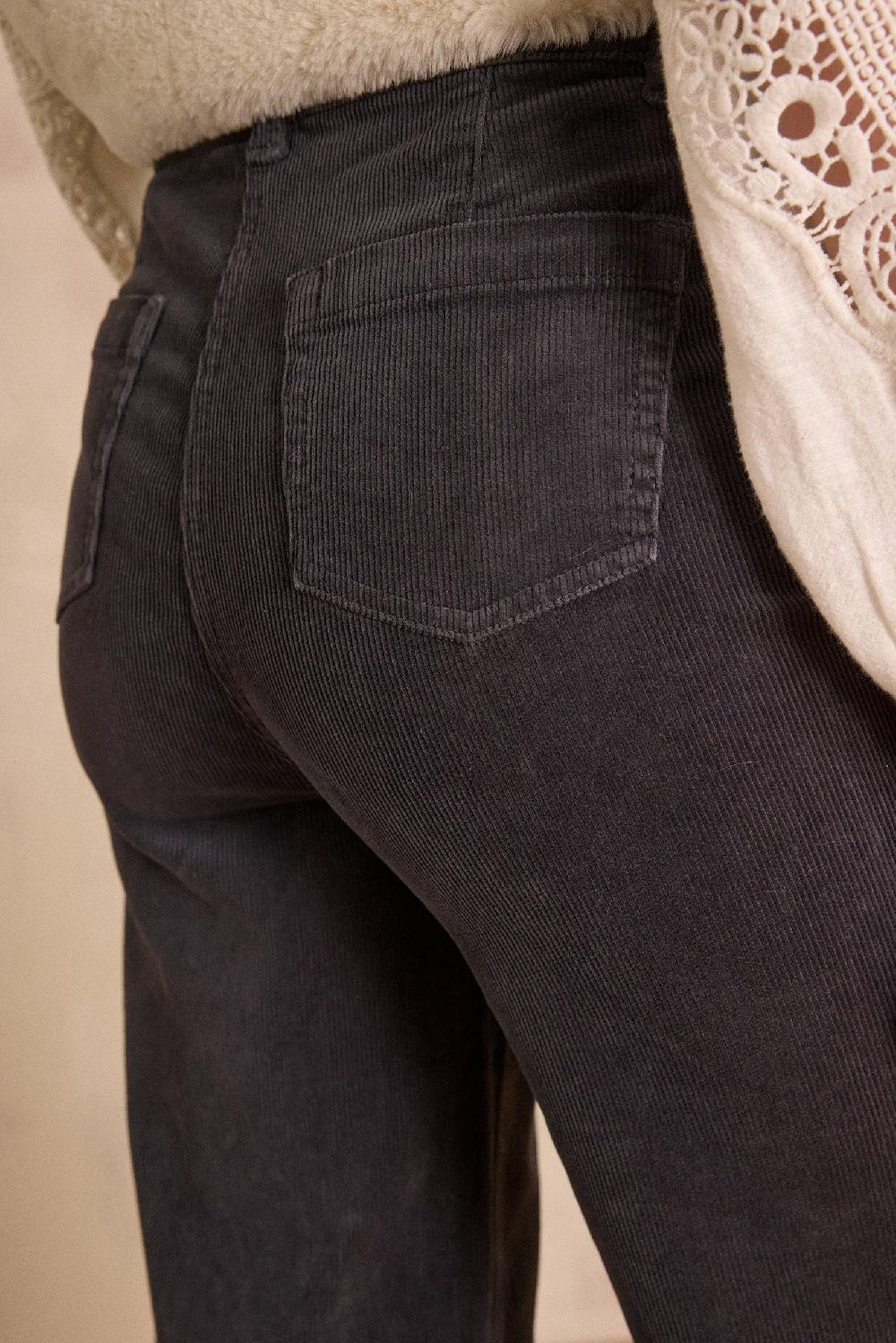 Maison 123 LUNA Cotton Velvet Trousers