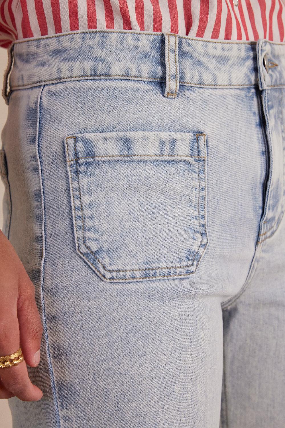 Maison 123 LUNA Wide-leg Cotton Jeans