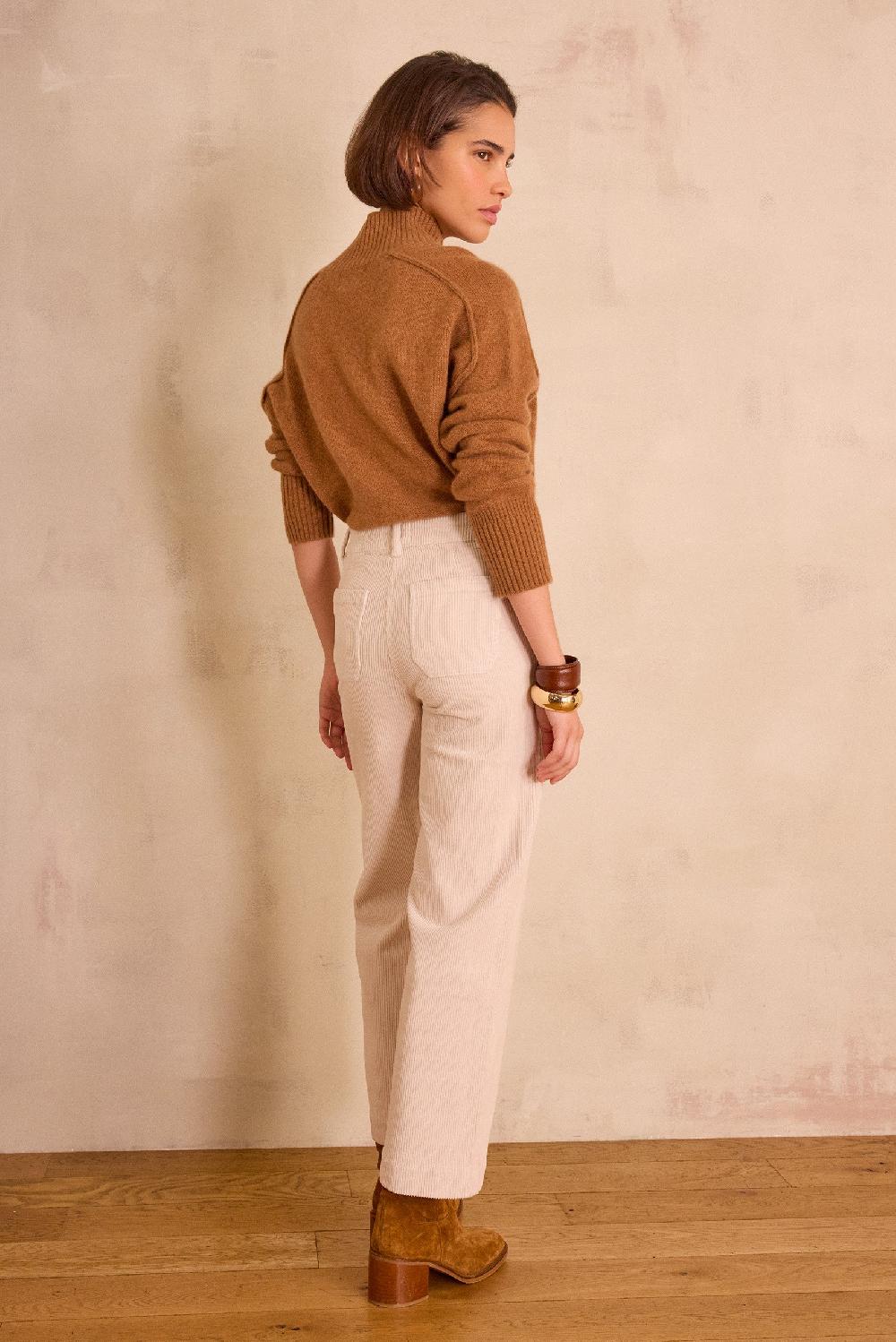 Maison 123 MAE Wide-leg Corduroy Trousers