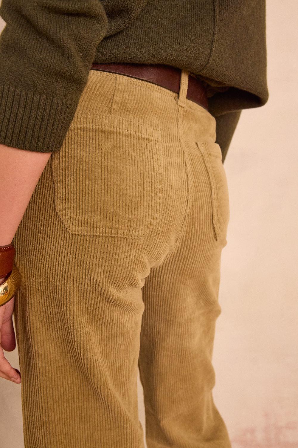 Maison 123 MAE Wide-leg Corduroy Trousers