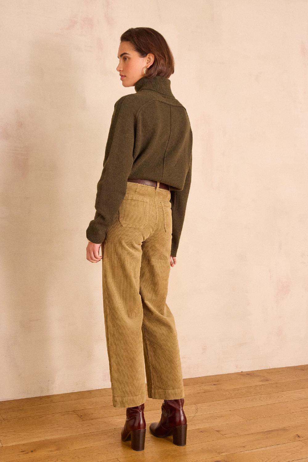 Maison 123 MAE Wide-leg Corduroy Trousers