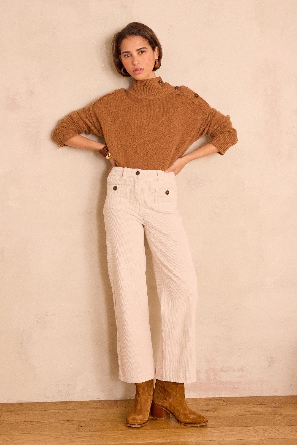maison 123 MAE wide-leg corduroy trousers