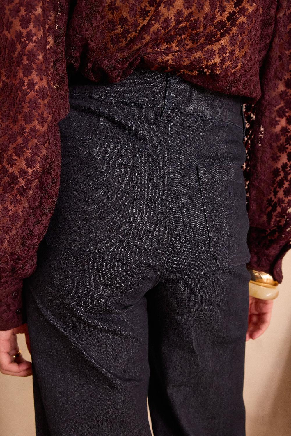 Maison 123 MAE Wide-leg Denim Jeans