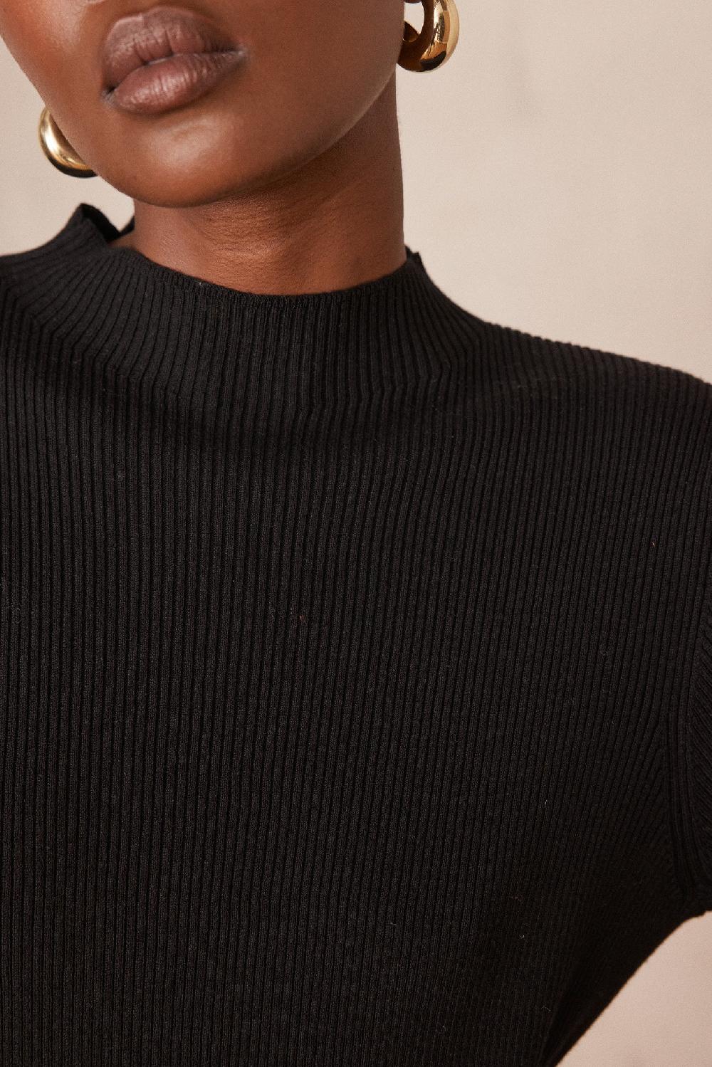 Maison 123 MARTIKA Pleated Knit Dress