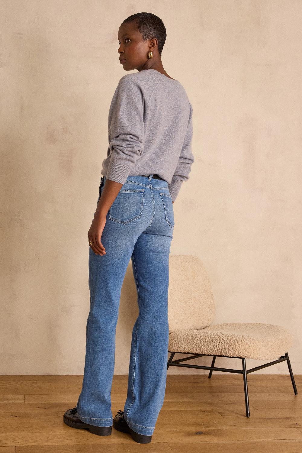 Maison 123 NINON Flare Cotton Jeans