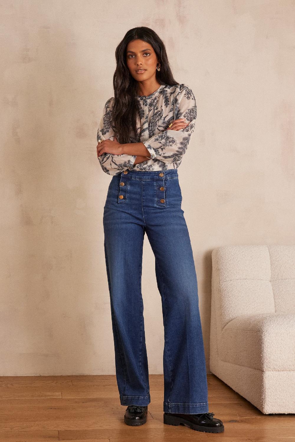 maison 123 OXAN cotton jeans