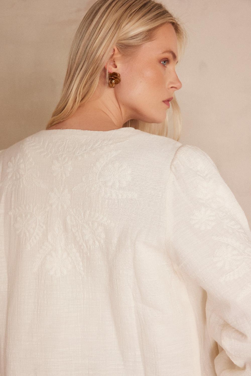 Maison 123 PAMINA Embroidered Cotton Jacket