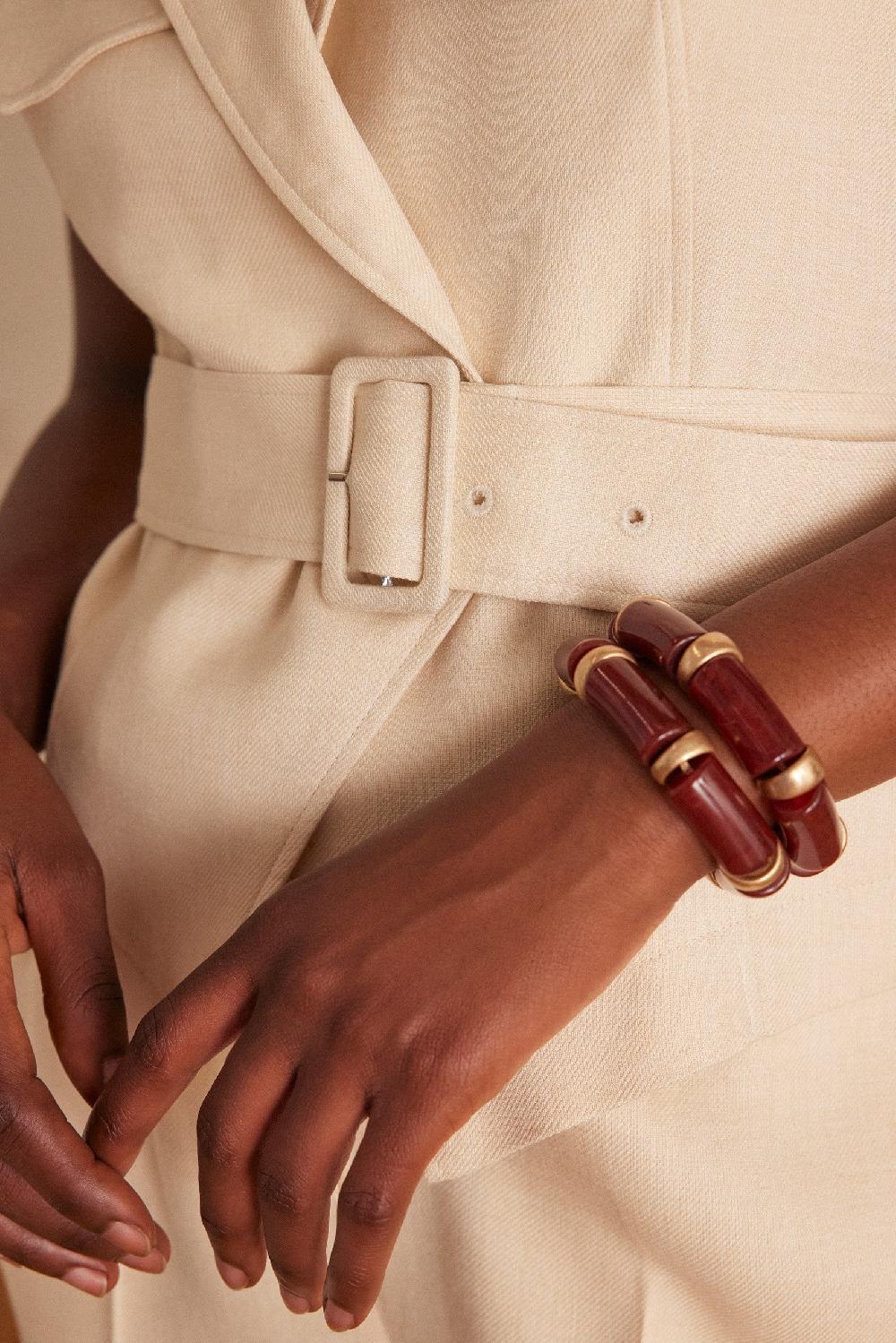 Maison 123 PARISSE Sleeveless Cotton Waistcoat