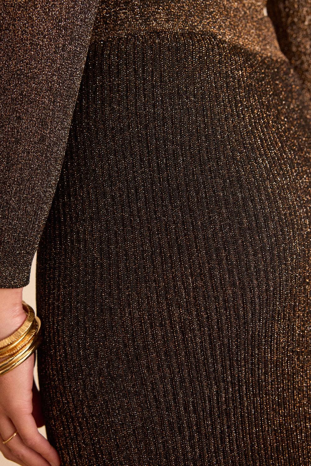 Maison 123 Pleated Knit Skirt CARILLON