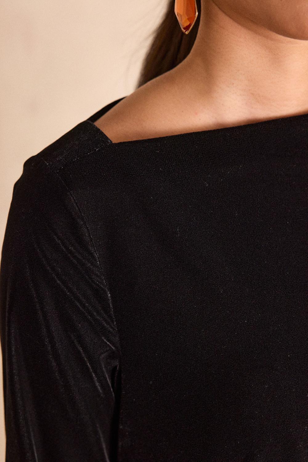 Maison 123 RAFAELA Long Velvet Dress