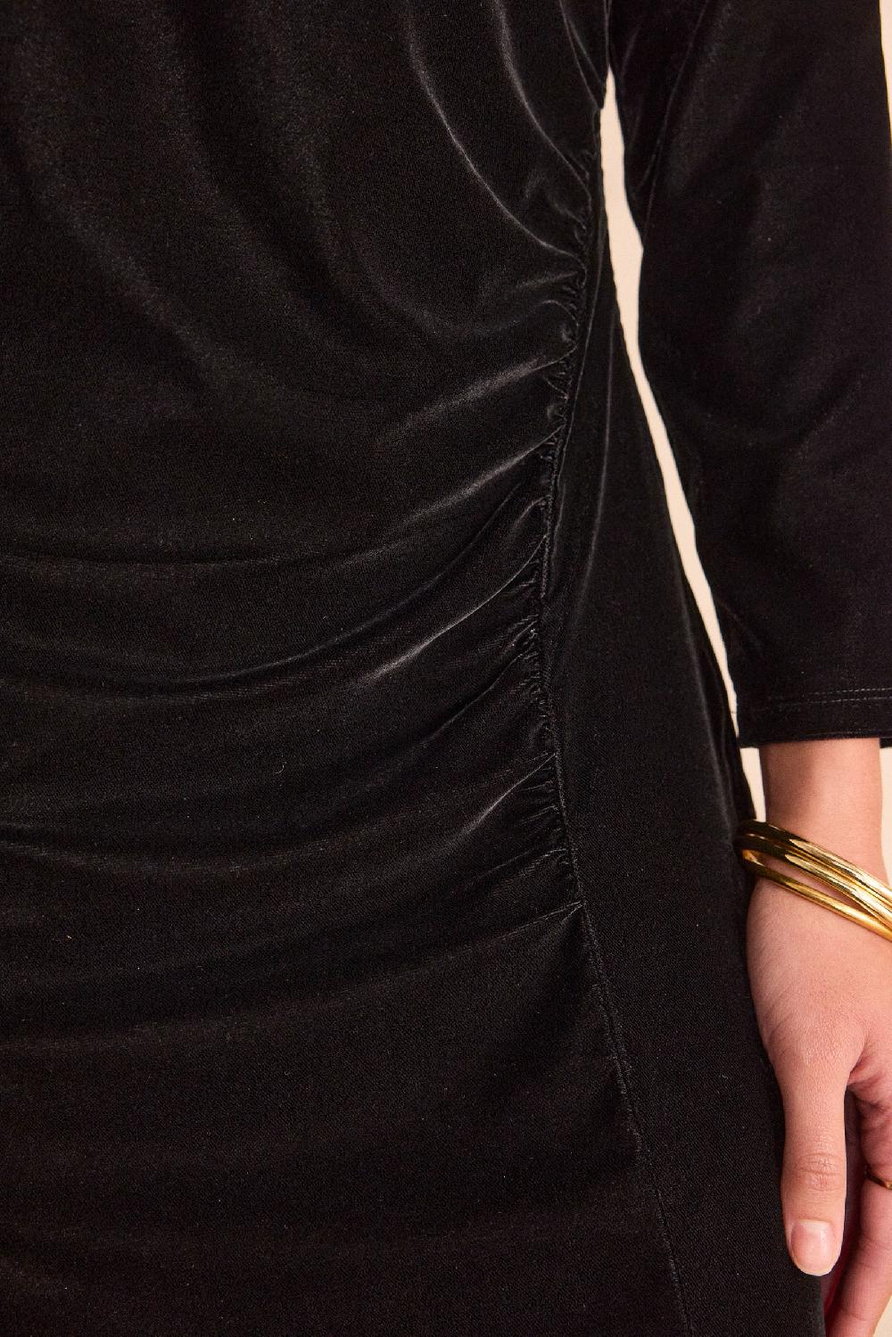 Maison 123 RAFAELA Long Velvet Dress