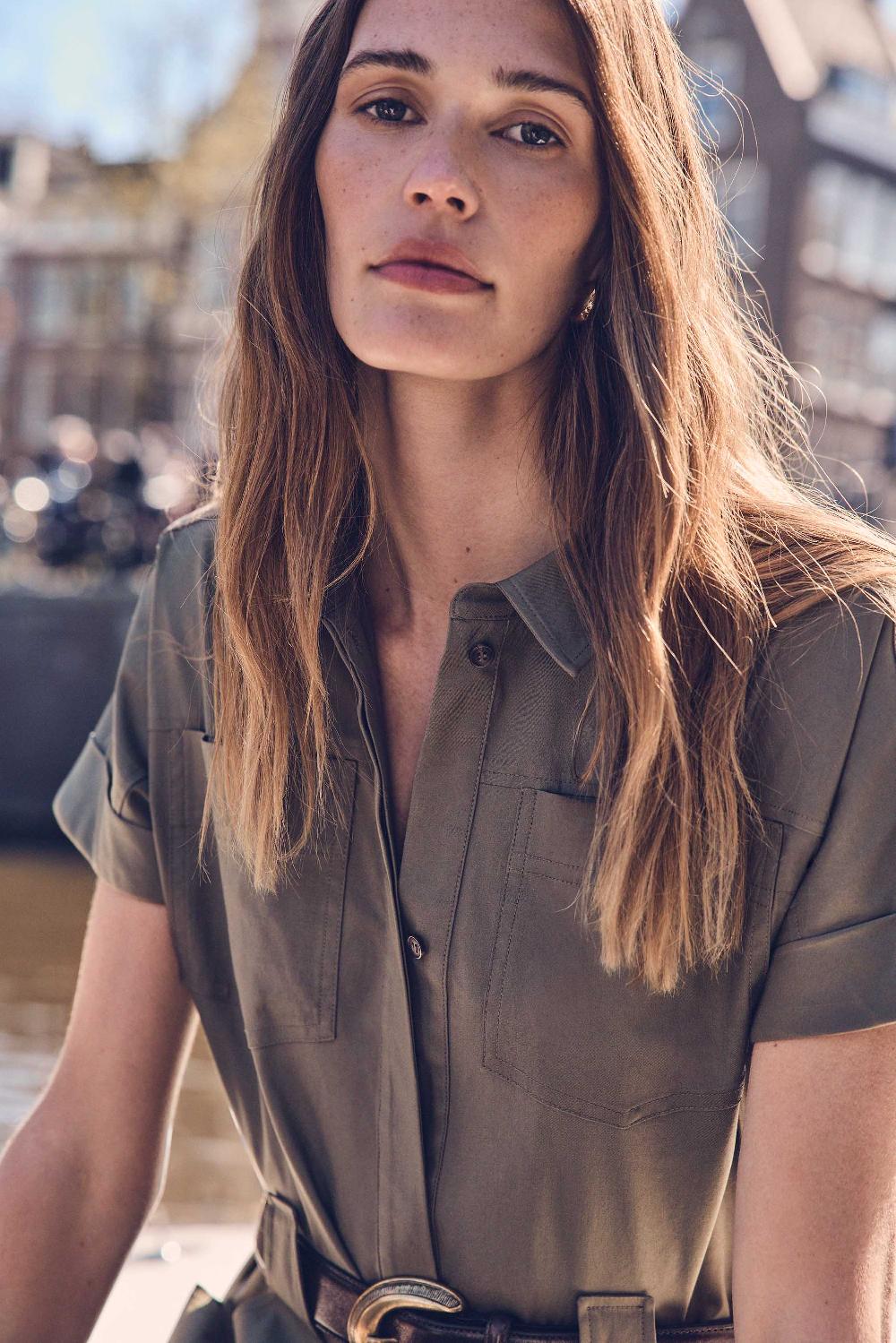 Maison 123 RAMA Mid-length Cotton Dress