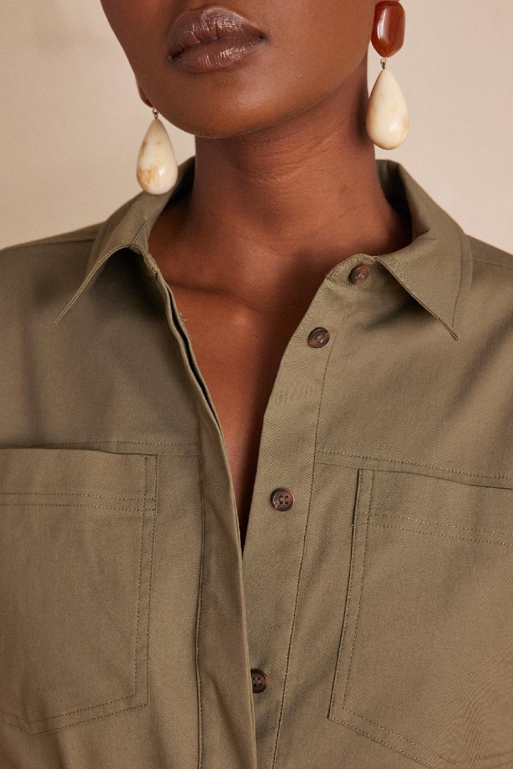 Maison 123 RAMA Mid-length Cotton Dress