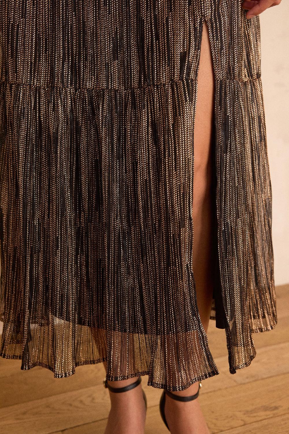 Maison 123 REVEUSE Long Iridescent Dress