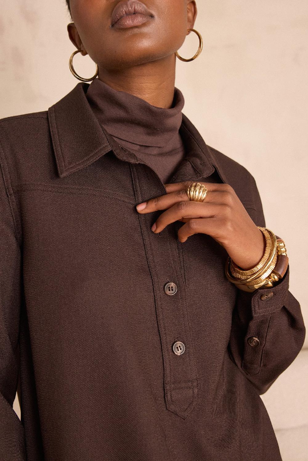 Maison 123 RISE Shirt Dress