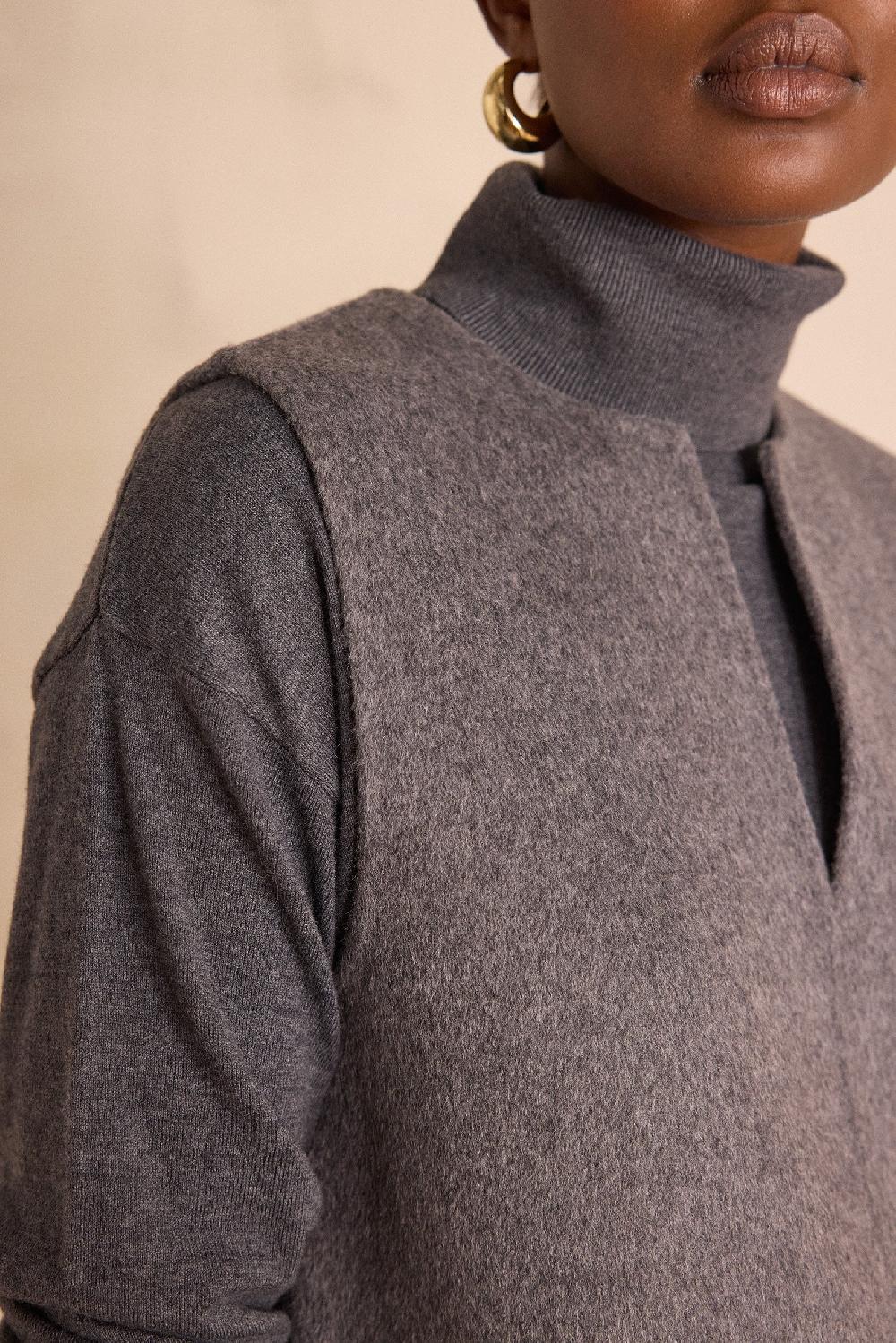 Maison 123 ROSALBA Wool Dress