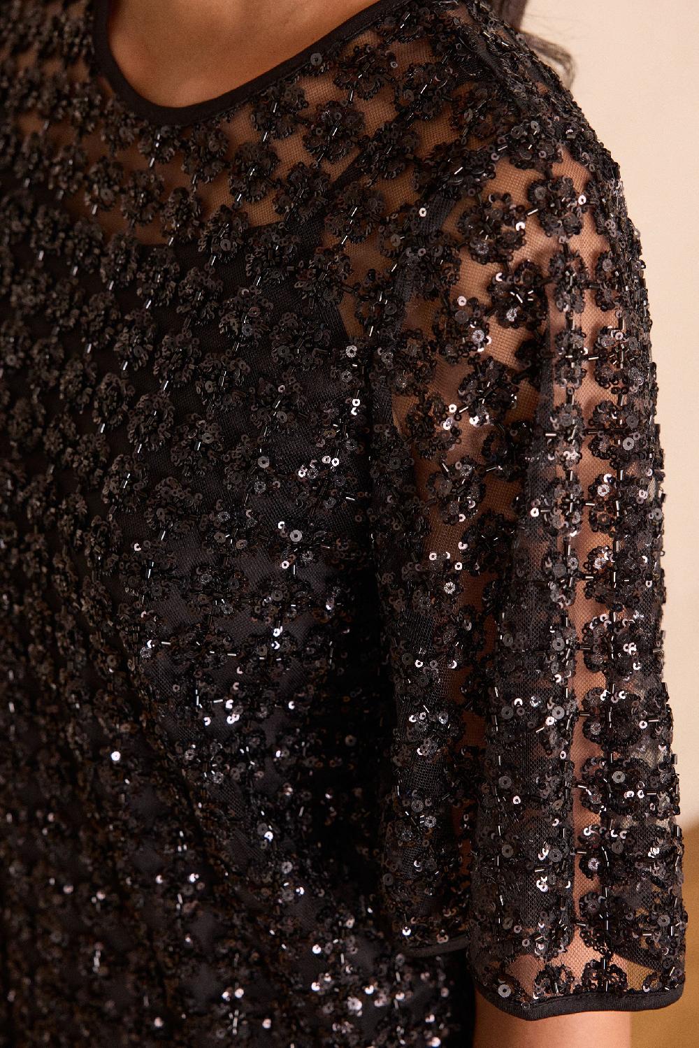 Maison 123 ROSELLA A-line Dress With Short Sleeves