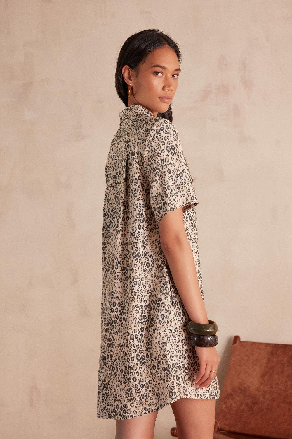 Maison 123 ROSEMARY Printed Shirt Dress