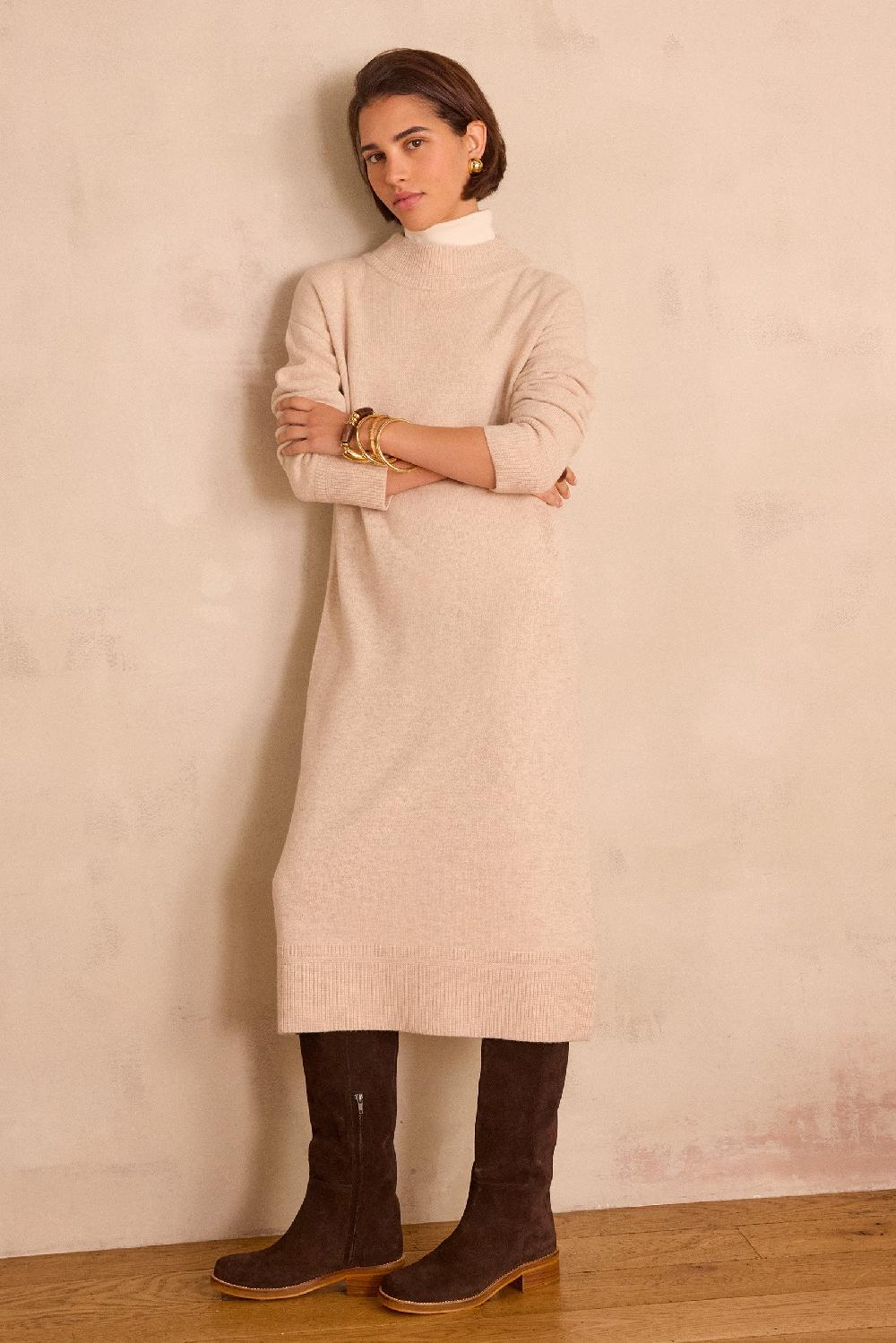 Maison 123 ROXANA Wool Dress