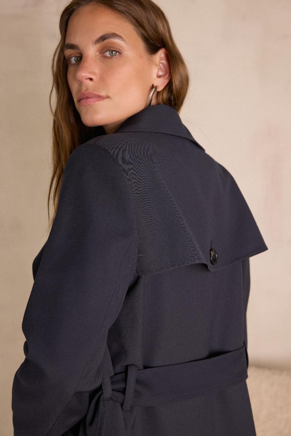 Maison 123 RYO Belted Trench Coat