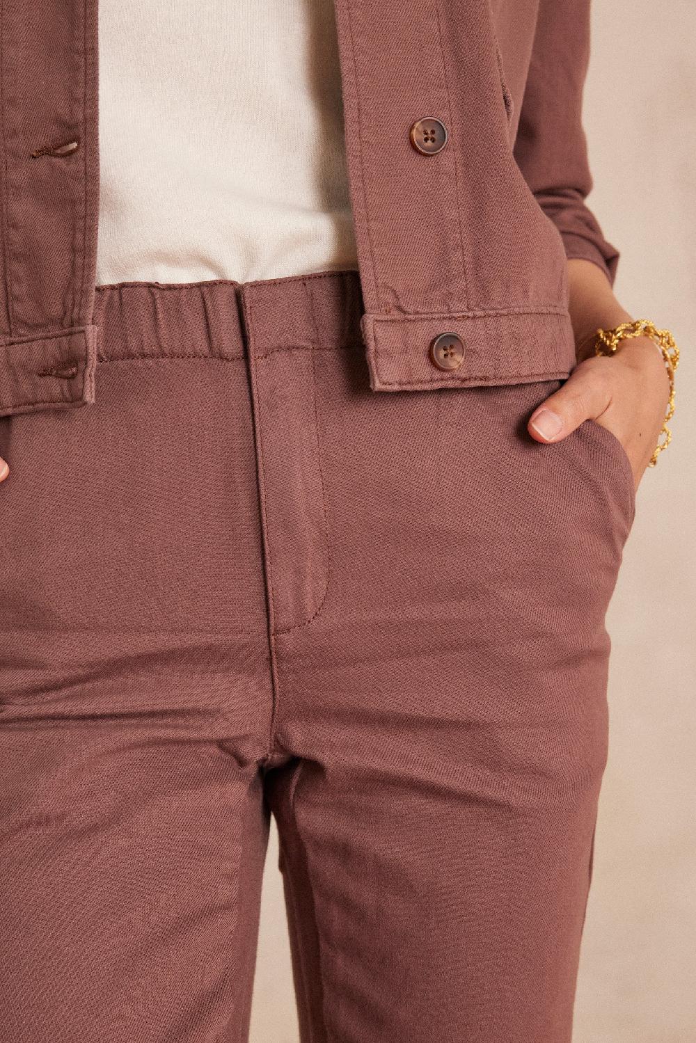 Maison 123 SABIL Cotton Chino Trousers
