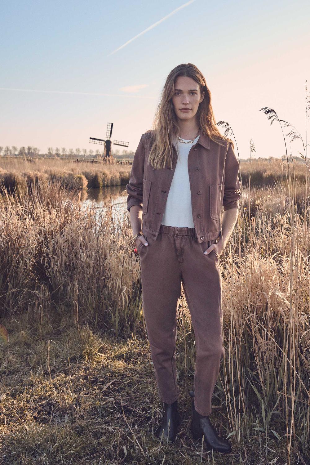 maison 123 SABIL cotton chino trousers