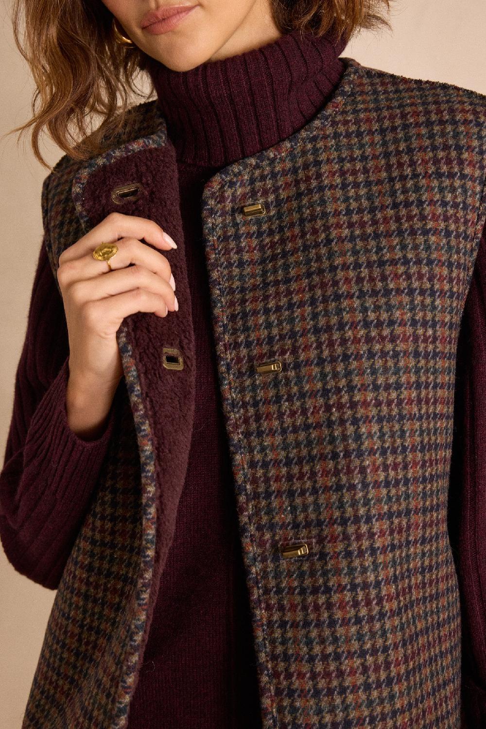 Maison 123 SABRINA Bouclé Wool Cardigan