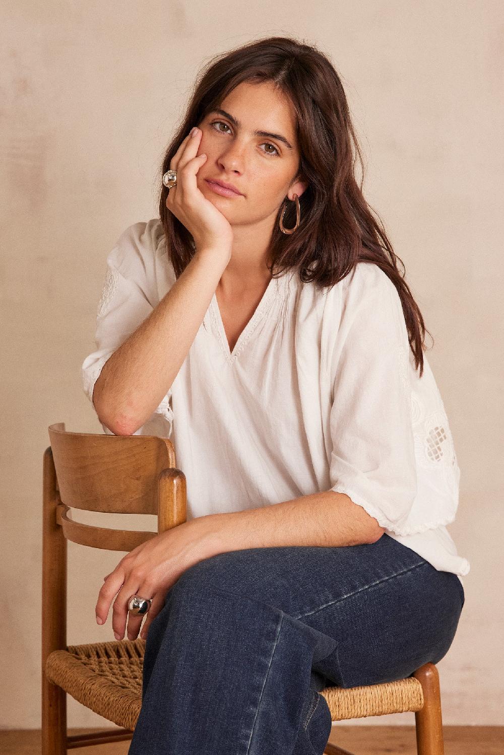 maison 123 SACHA cotton blouse