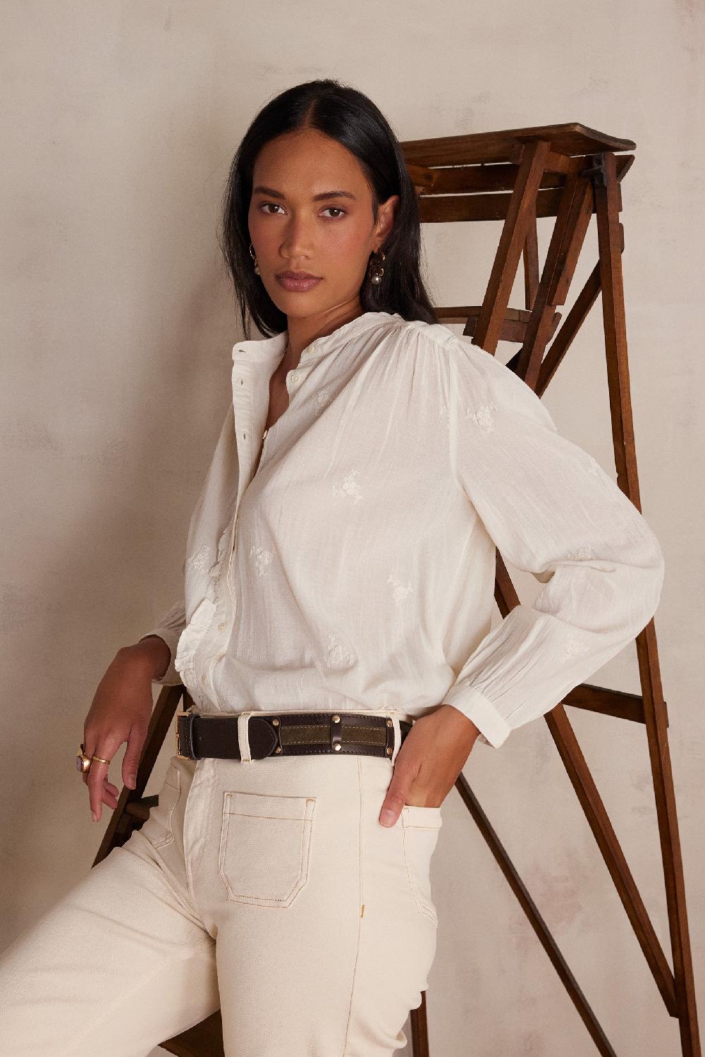 maison 123 SANDRA cotton blouse