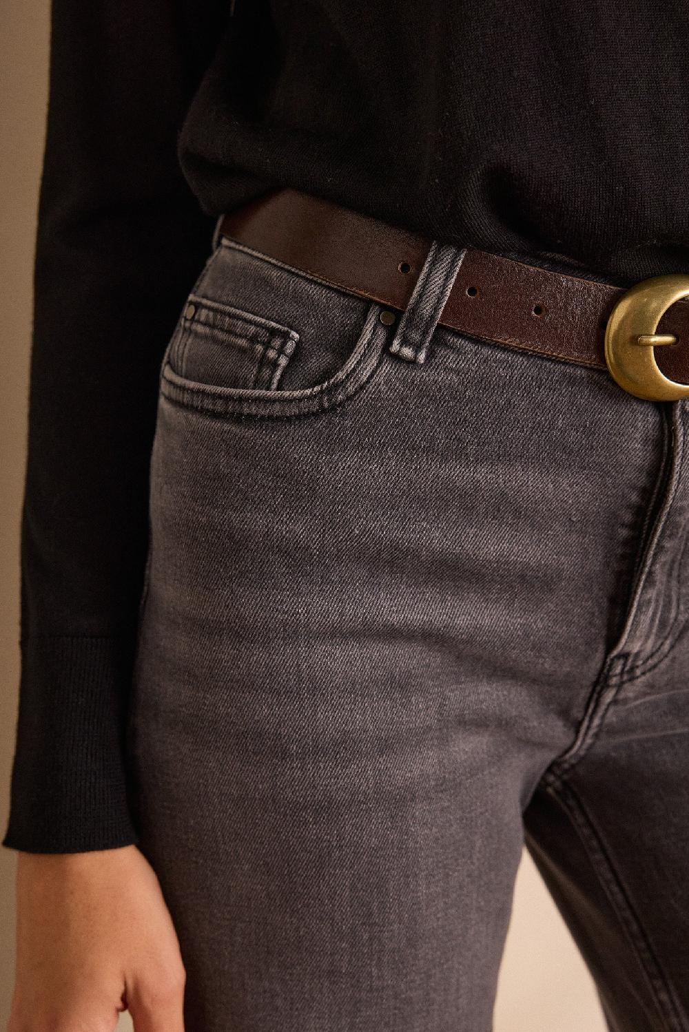 Maison 123 SANDY Wide-leg Jeans In Denim