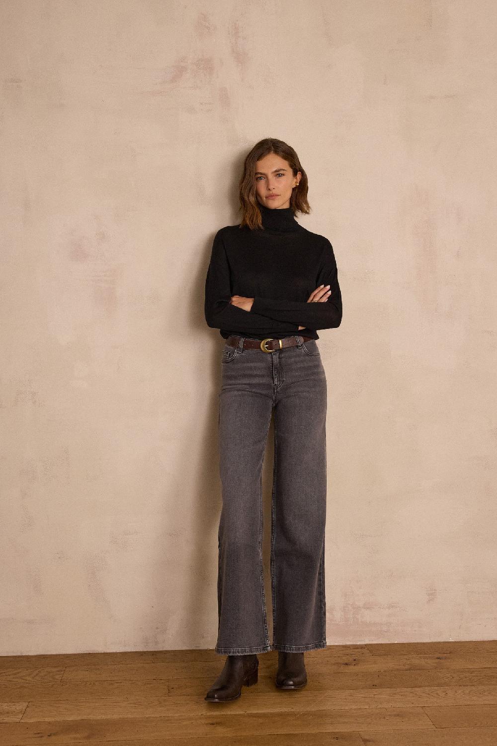 maison 123 SANDY wide-leg jeans in denim