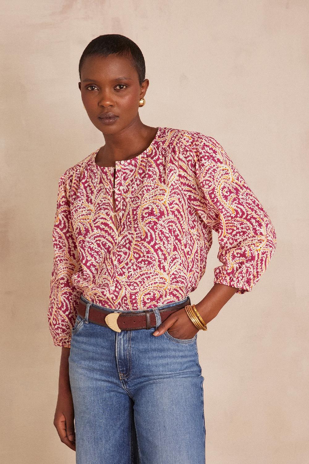 Maison 123 SARAH Cotton Blouse