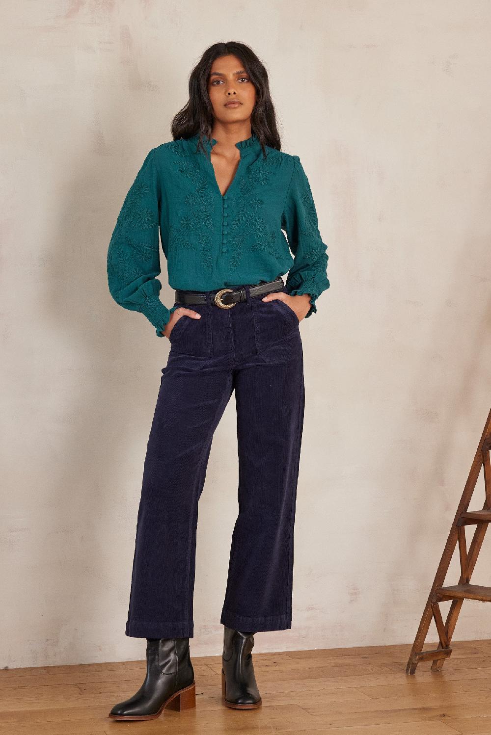 maison 123 SELYNA velvet trousers