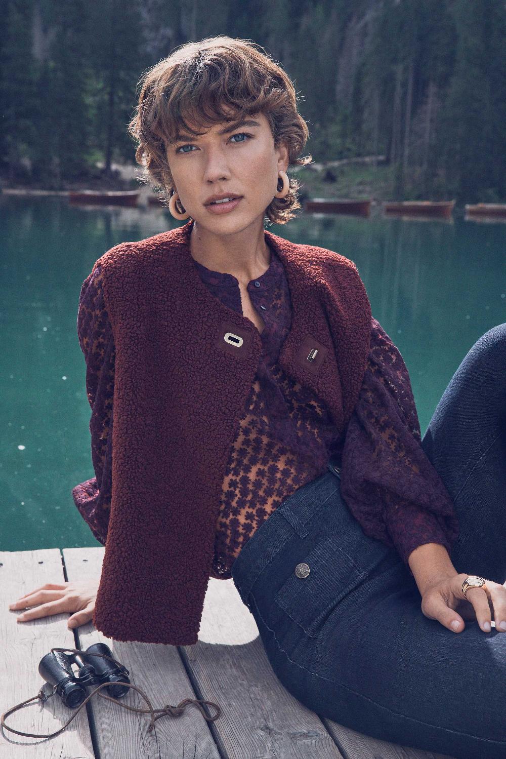 maison 123 SHARON Sleeveless Waistcoat