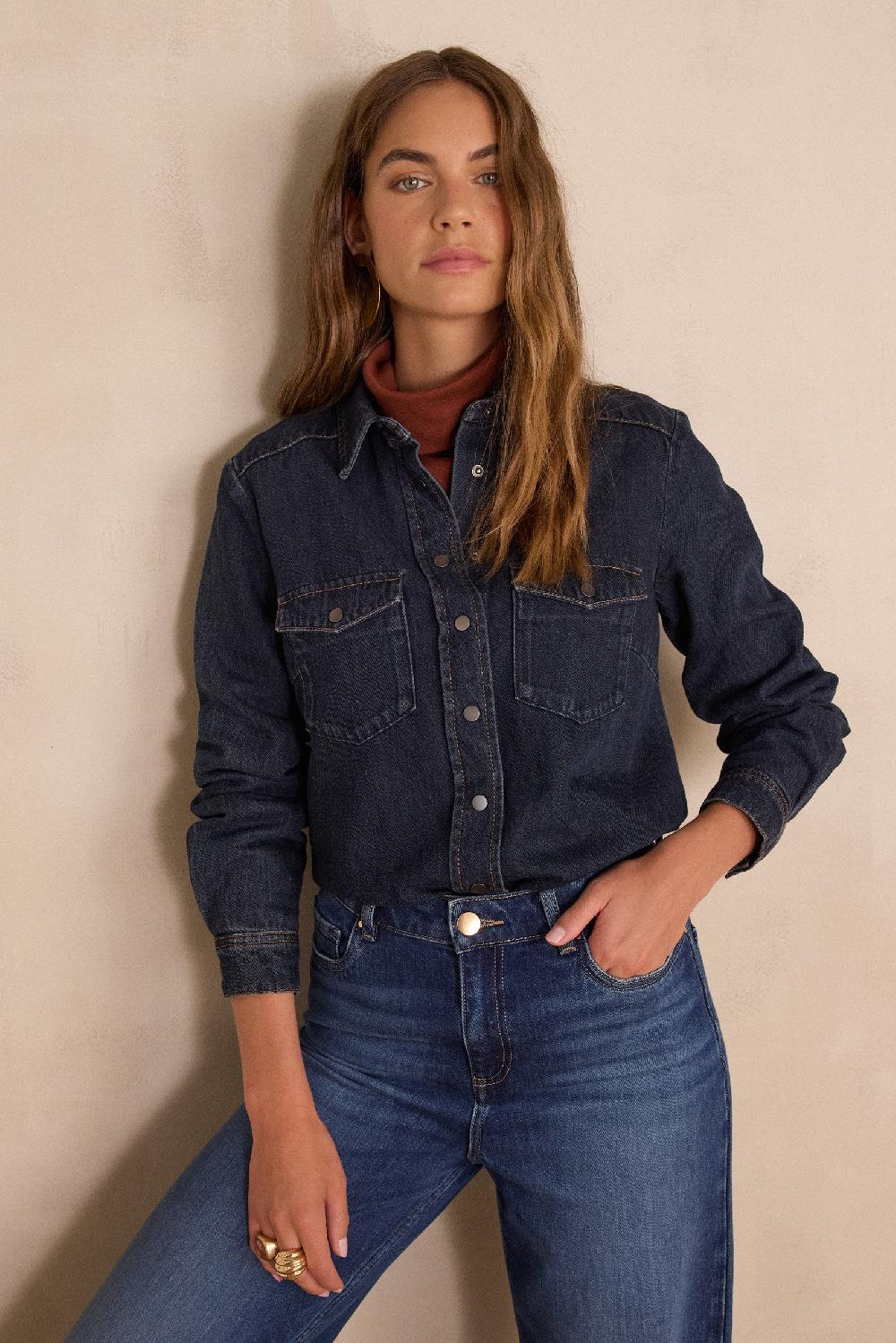 Maison 123 SOLANGE Shirt In 100% Cotton