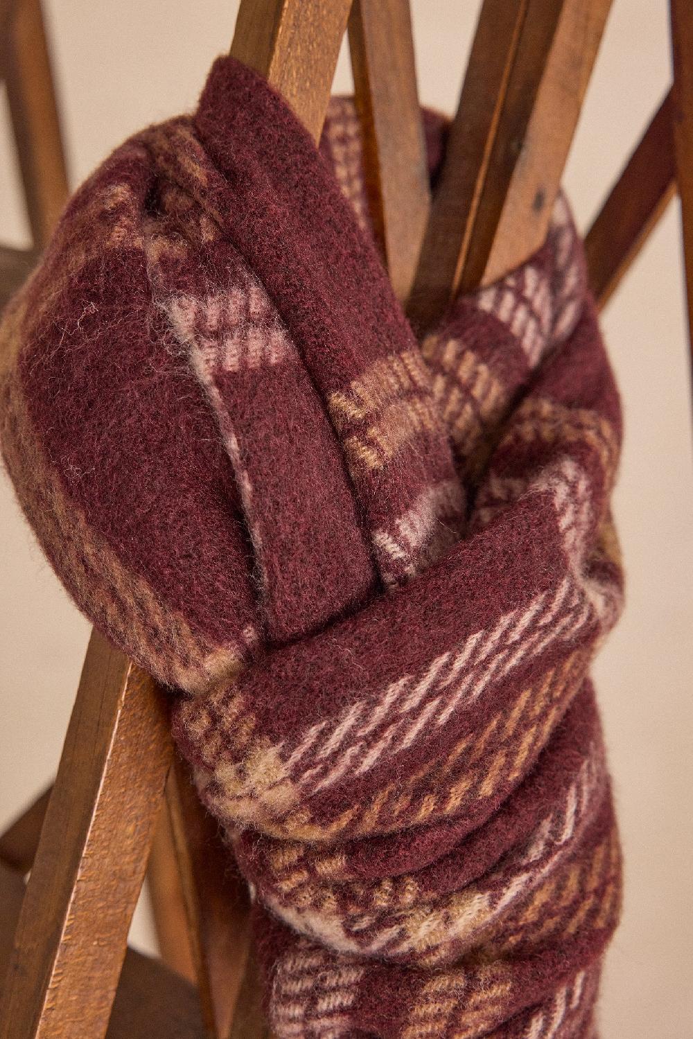 Maison 123 TANIA Checked Scarf